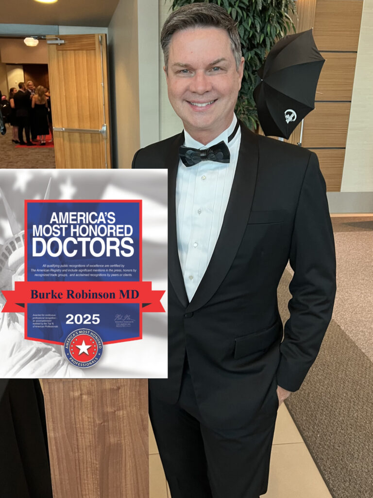 America's Most Honored 2025 Dr. Burke Robinson