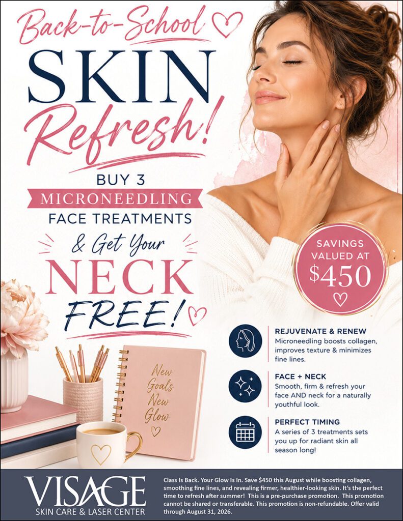 August 2026 Back to School Microneedling Special