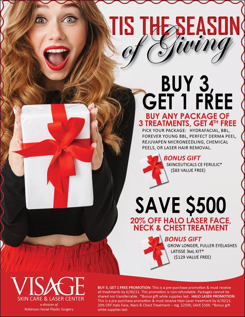 December Visage Tis the Season for Giving