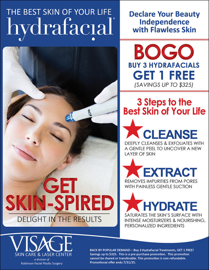 July 2025 HydraFacial BOGO Promotion