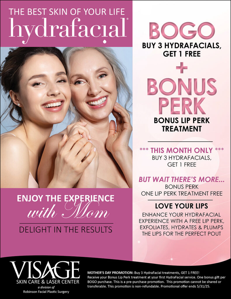 May-2025-HydraFacial Buy 3 Get 1 + Lip Perk