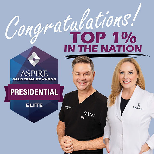 RobinsonFPS Galderma Presidential Elite Top 1% in the Nation for Injectables 2025